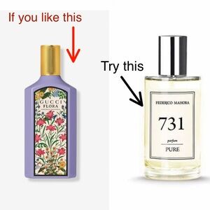 Federico Mahora perfume # 731 / smells like Gucci Flora Gorgeous Magnolia